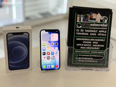 iPhone 12 128GB Független Használt/1 hónap gar./Akku 82%/p4759