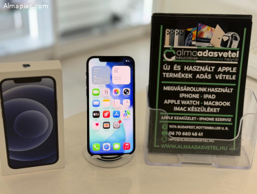 iPhone 12 64GB Független Újszerű/1 hónap gar./Akku 81%/p4744