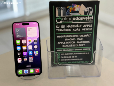 iPhone 15 Plus 128 Független Megkímélt/1-3 hónap gar./Akku 86%/p4711