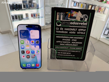 iPhone 16 Pro Max 256GB Független Használt/1 hónap gar./Akku 89%/p4877
