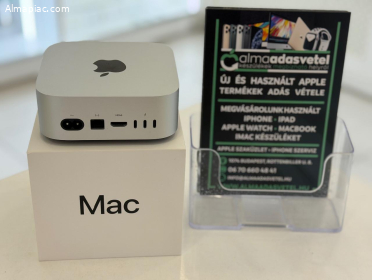 Mac Mini M4 256GB/16GB/ Újszerű/1-3 hónap gar./p4710