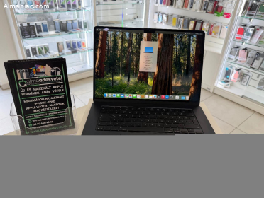 MacBook Air M4 15" 16GB/256ssd/Újszerű/2026.szep.17.Apple gar./Akku 10